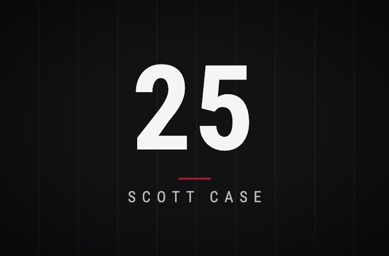 Scott Case jersey number 25